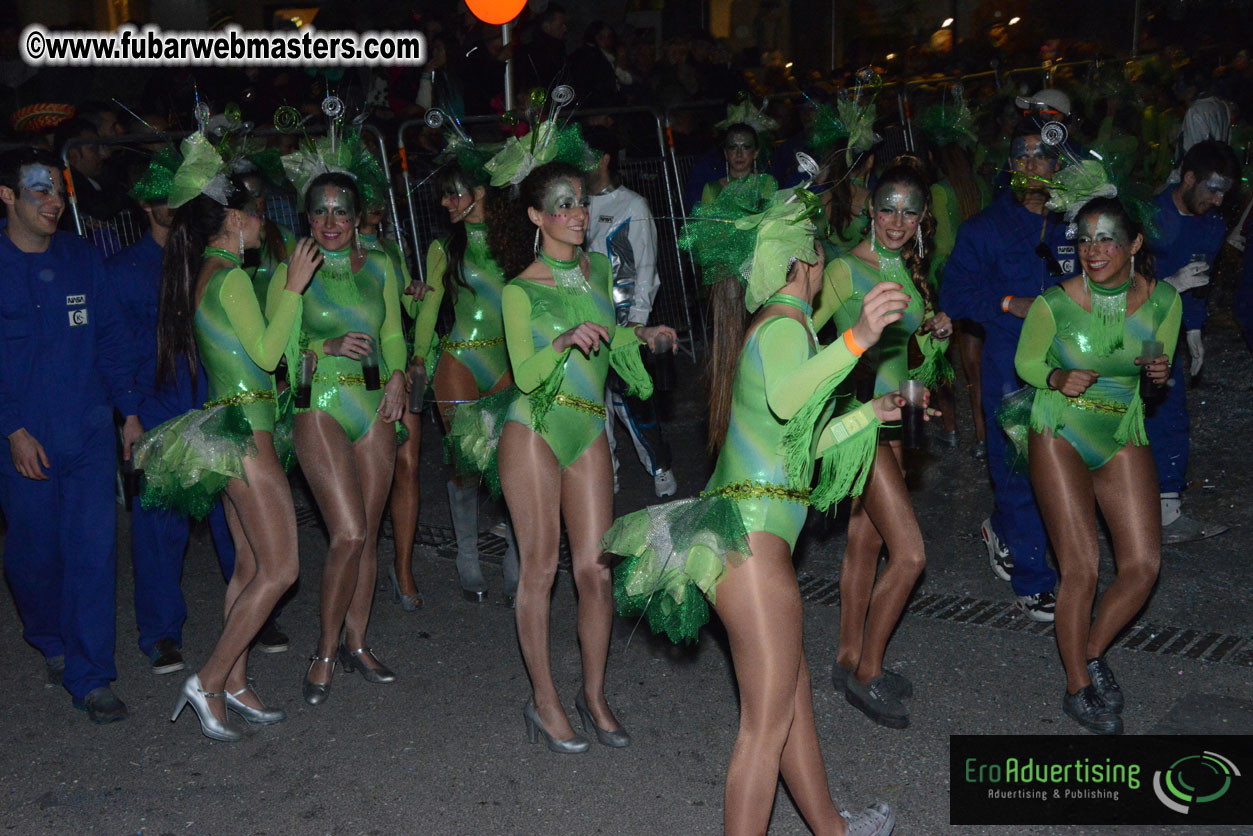 Pre-Show Carnival Parade at TES Sitges