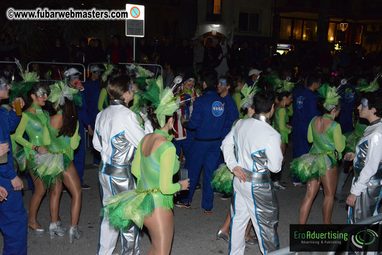 Pre-Show Carnival Parade at TES Sitges