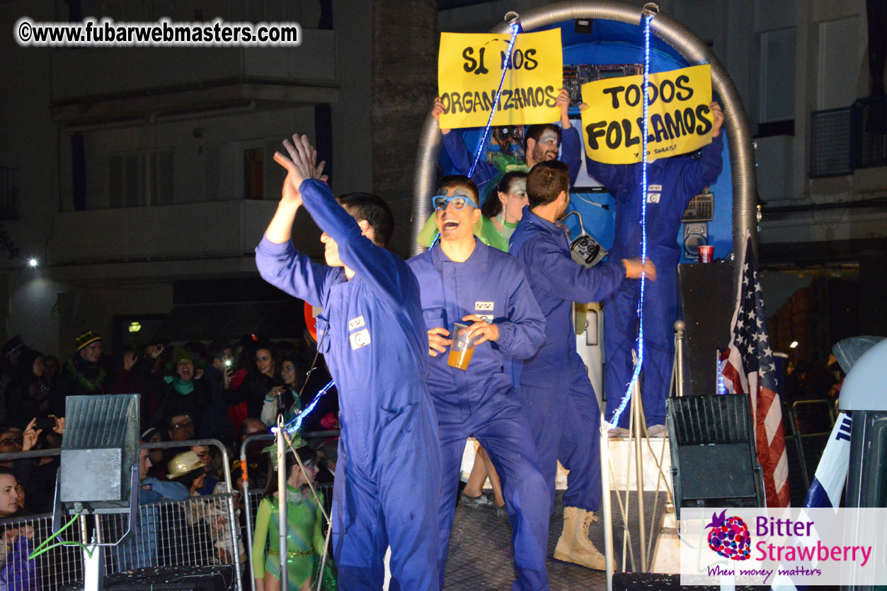 Pre-Show Carnival Parade at TES Sitges