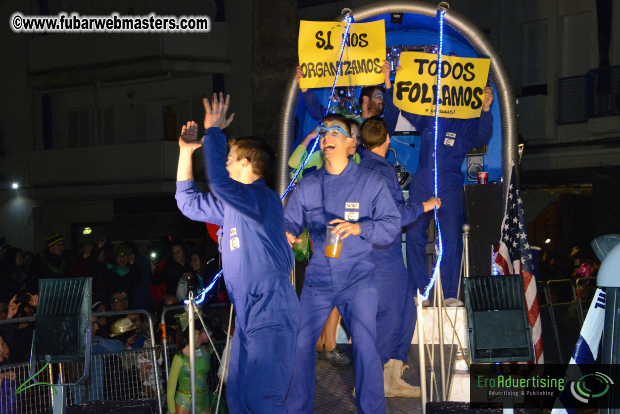 Pre-Show Carnival Parade at TES Sitges