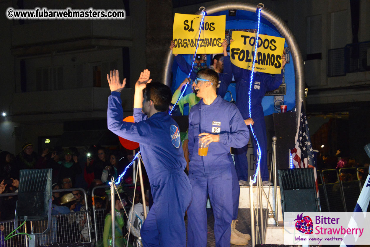 Pre-Show Carnival Parade at TES Sitges