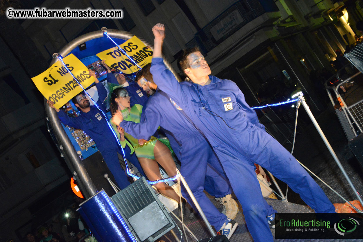 Pre-Show Carnival Parade at TES Sitges