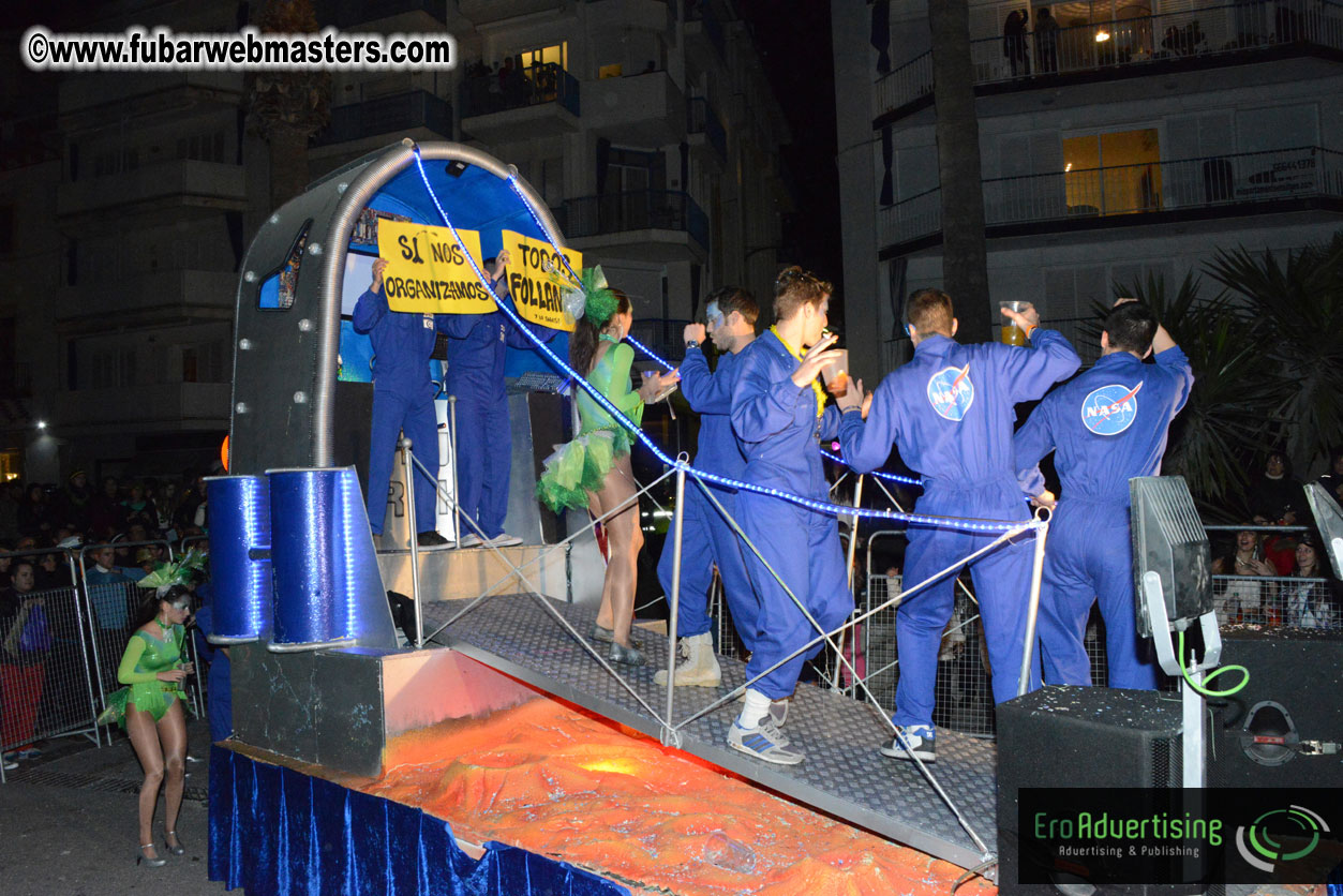 Pre-Show Carnival Parade at TES Sitges