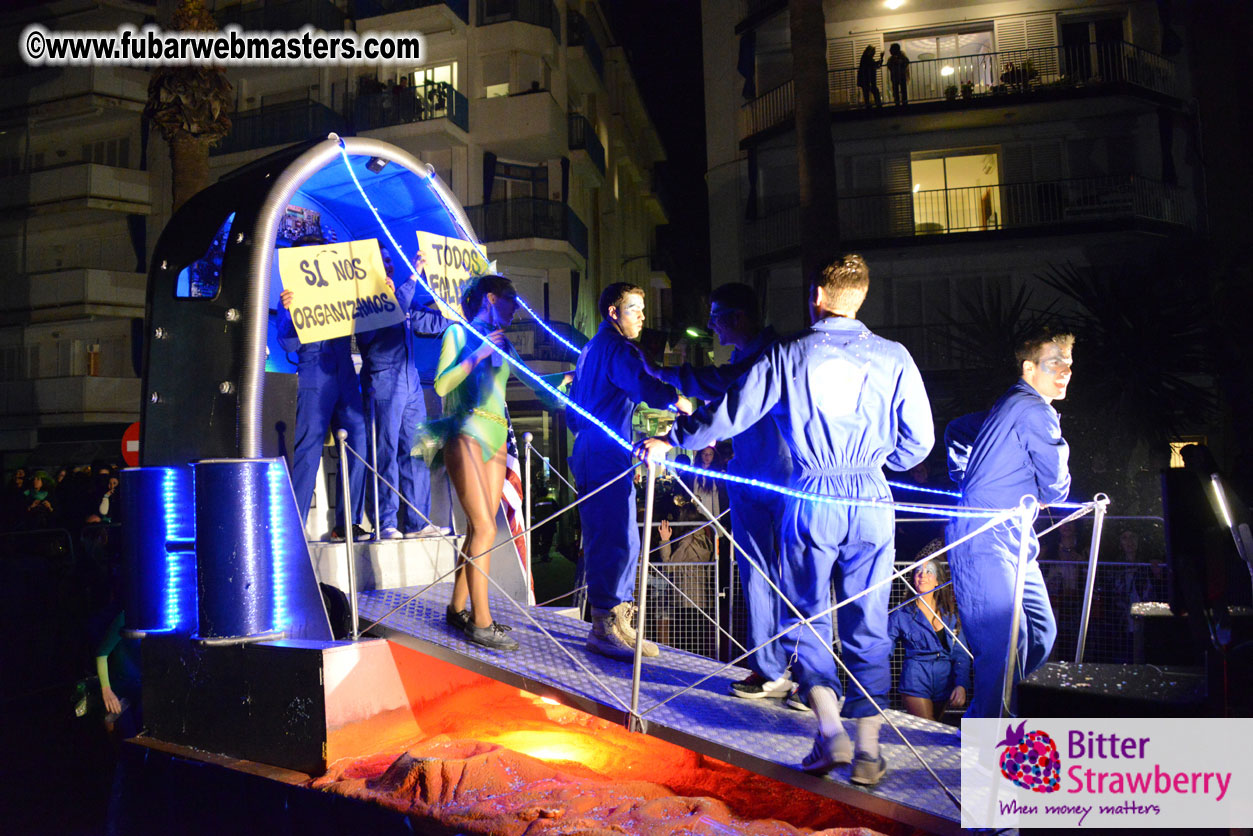 Pre-Show Carnival Parade at TES Sitges