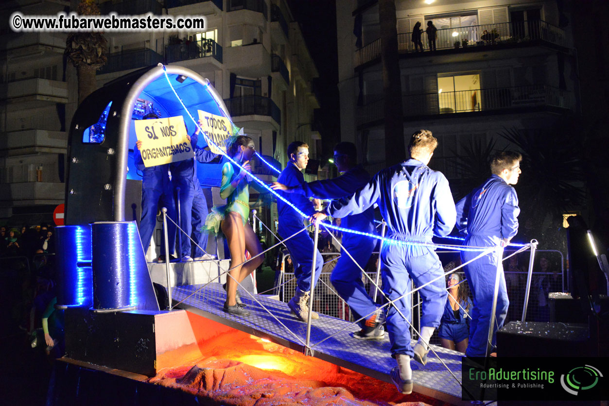 Pre-Show Carnival Parade at TES Sitges