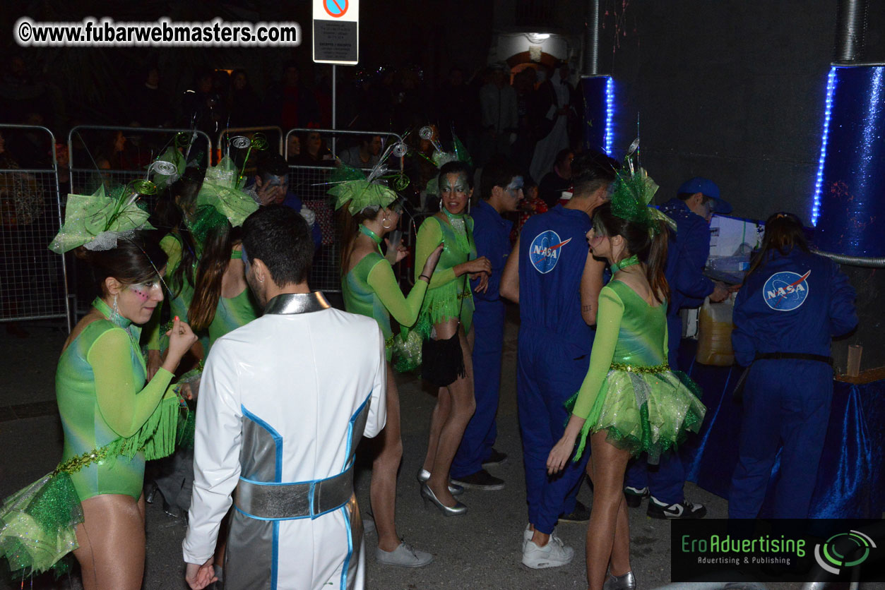 Pre-Show Carnival Parade at TES Sitges