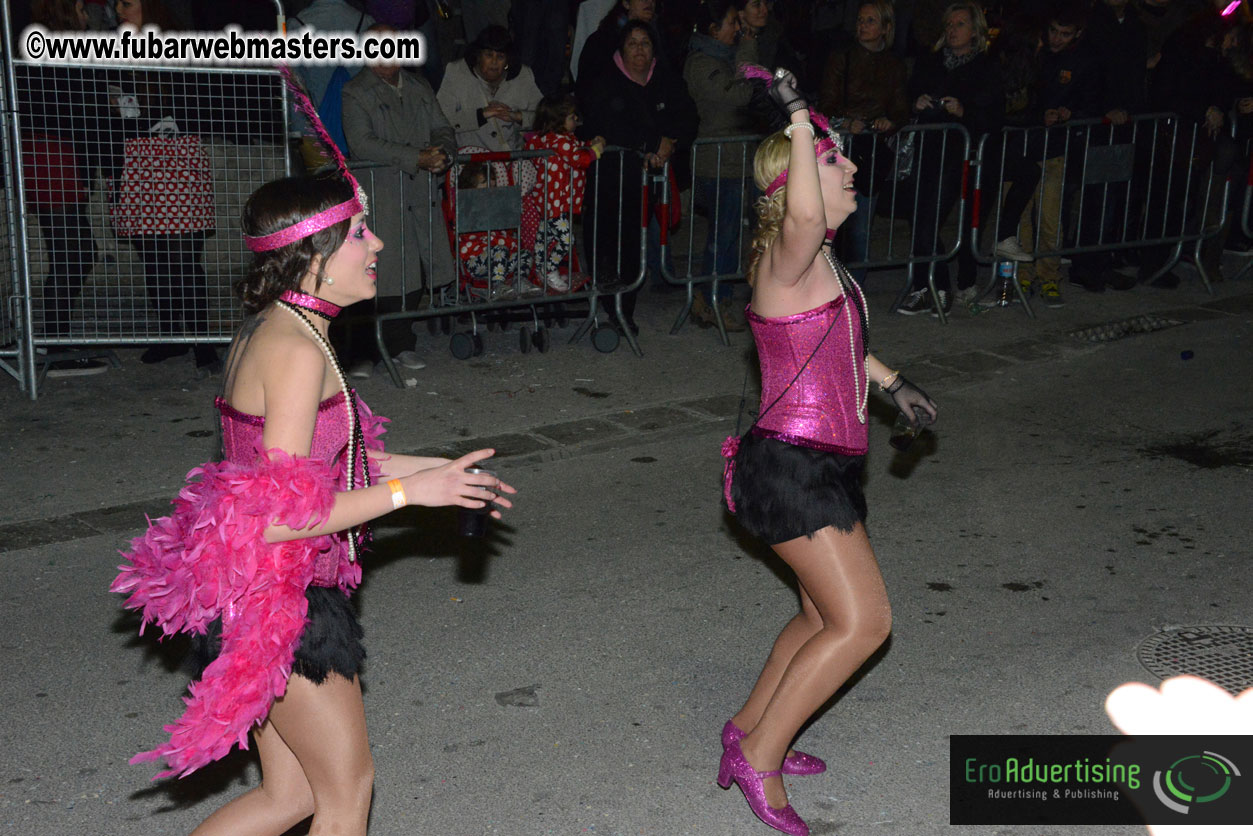 Pre-Show Carnival Parade at TES Sitges