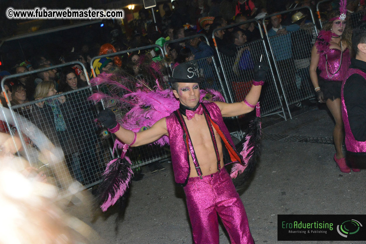 Pre-Show Carnival Parade at TES Sitges