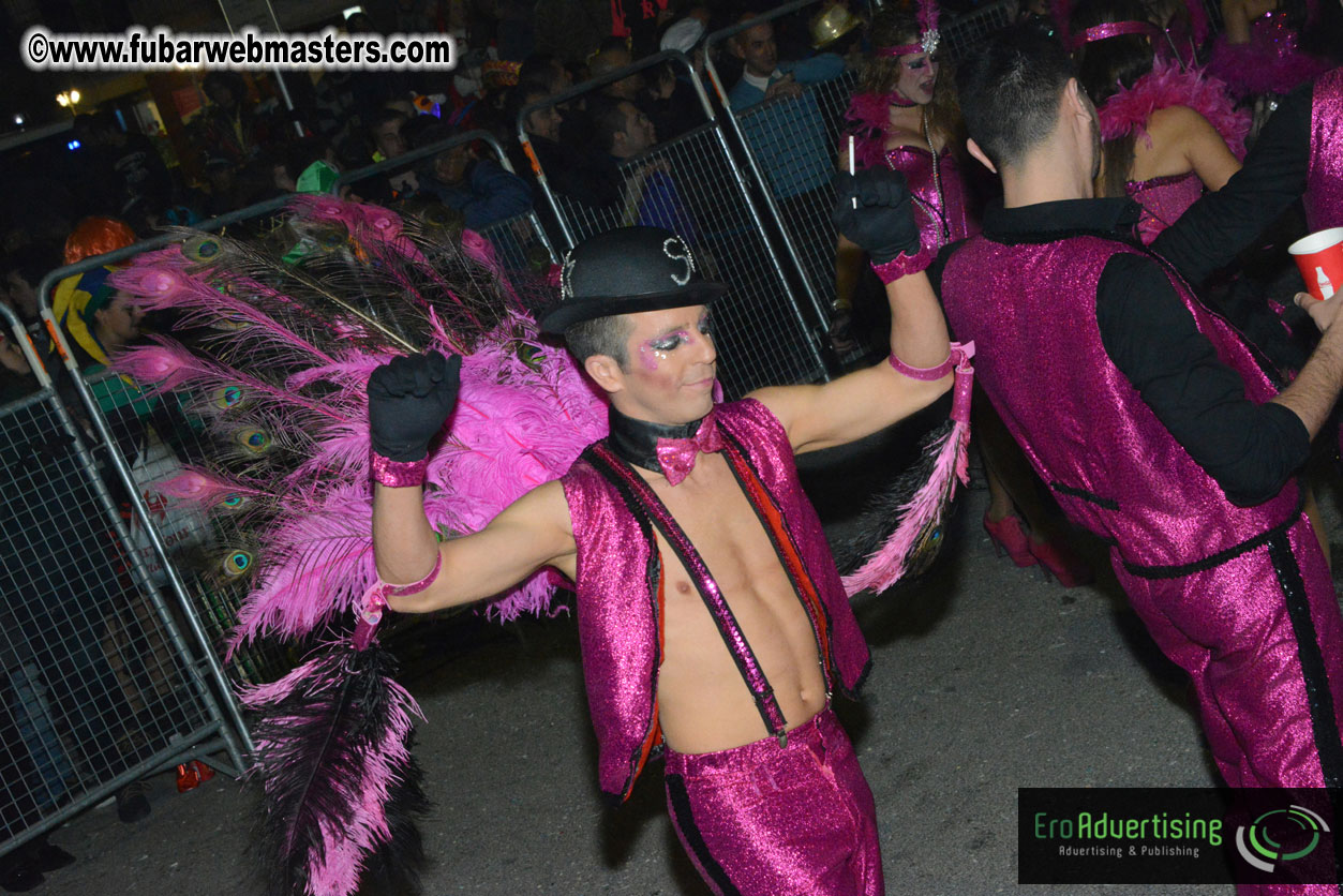 Pre-Show Carnival Parade at TES Sitges