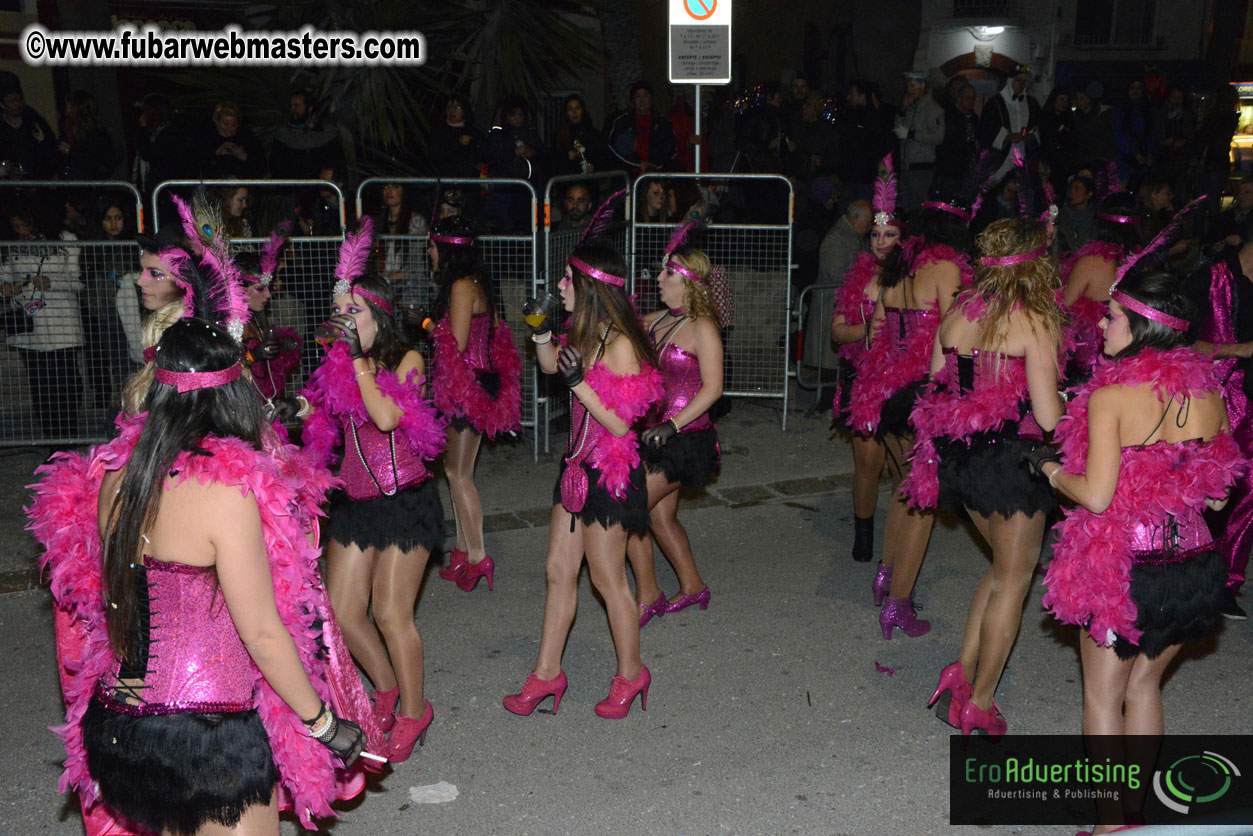 Pre-Show Carnival Parade at TES Sitges