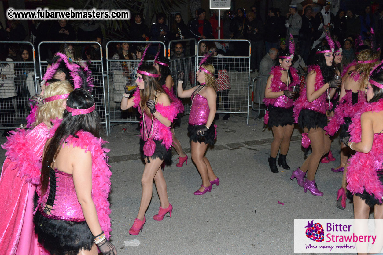 Pre-Show Carnival Parade at TES Sitges