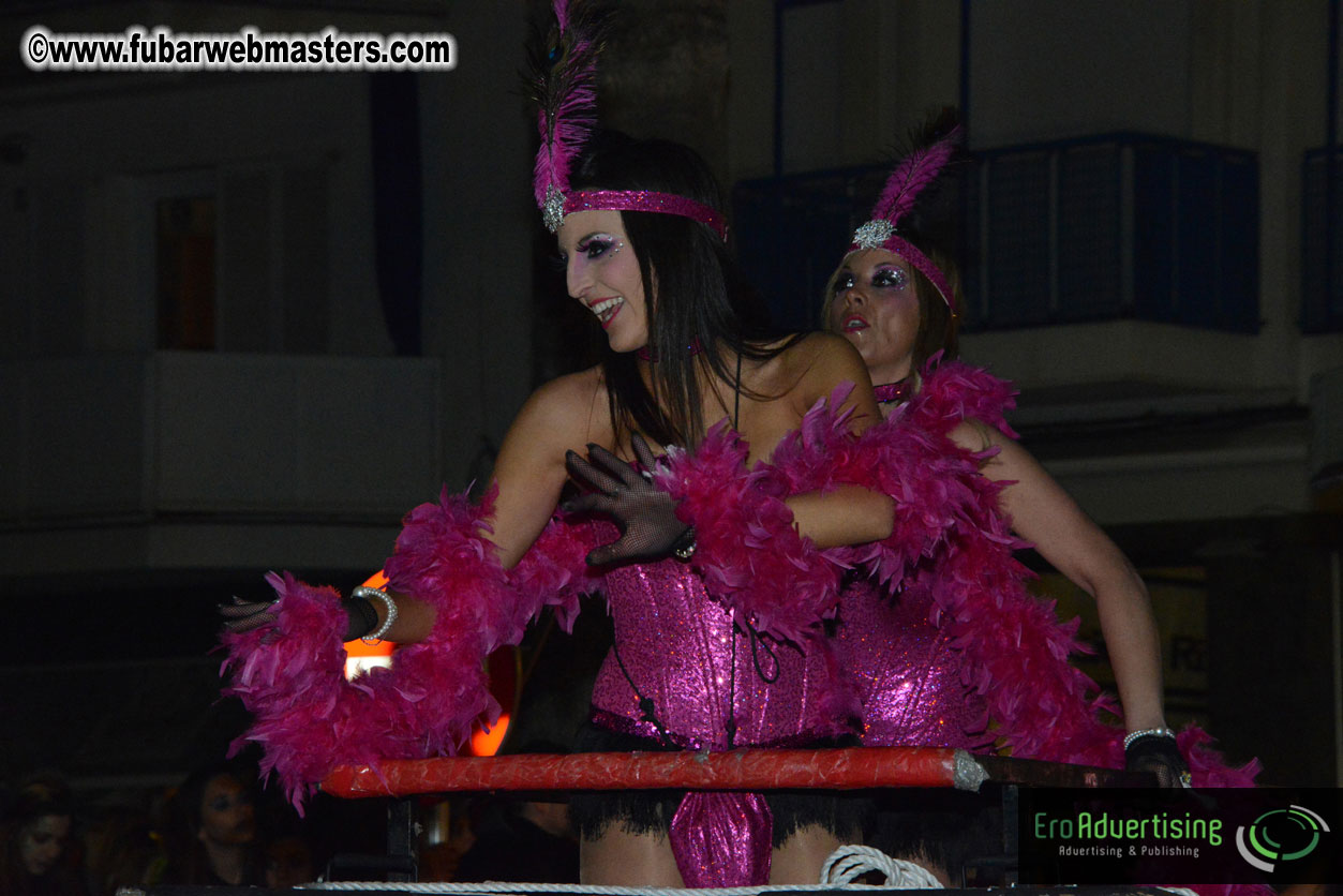 Pre-Show Carnival Parade at TES Sitges