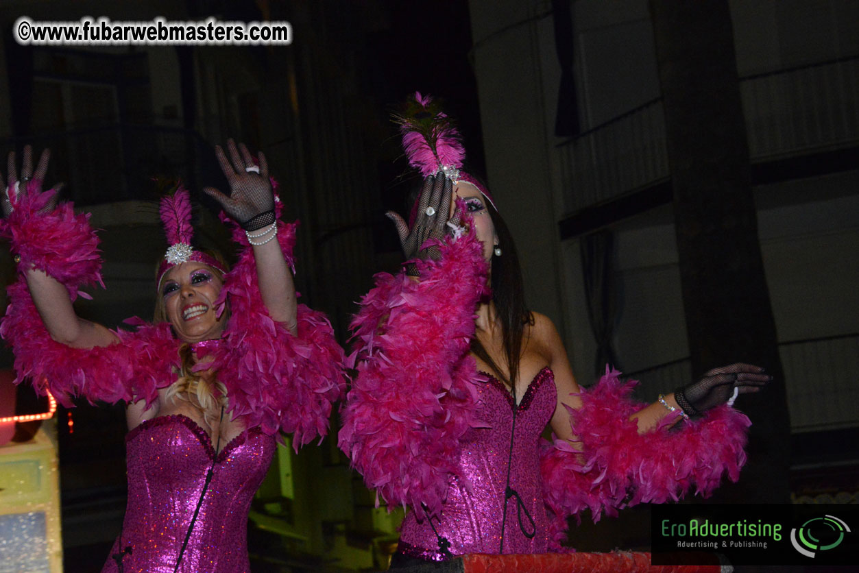 Pre-Show Carnival Parade at TES Sitges