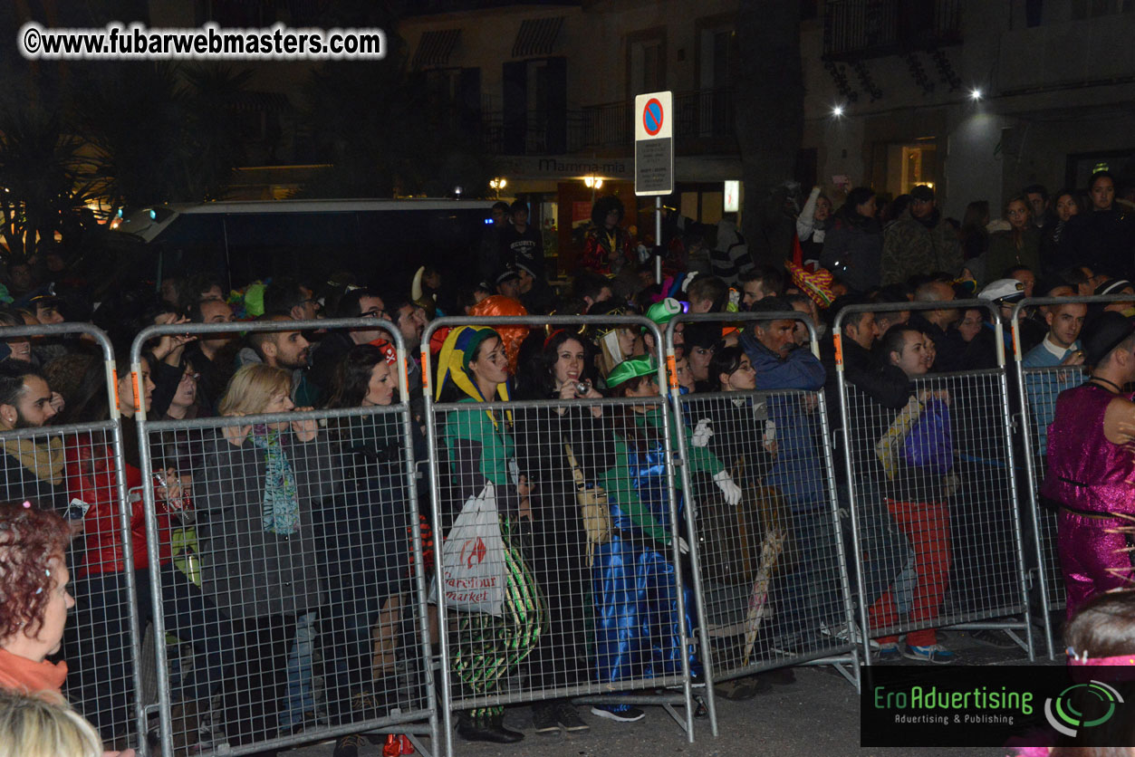 Pre-Show Carnival Parade at TES Sitges