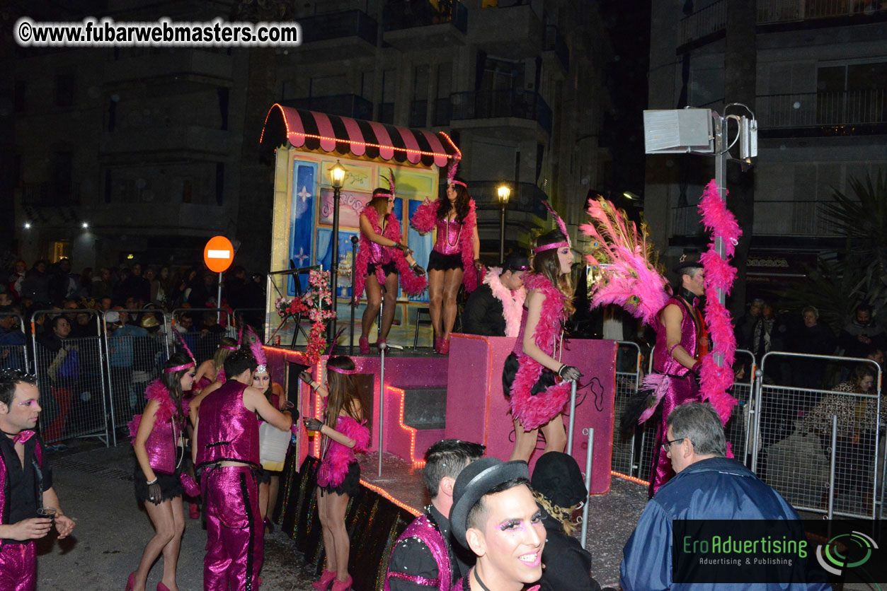 Pre-Show Carnival Parade at TES Sitges