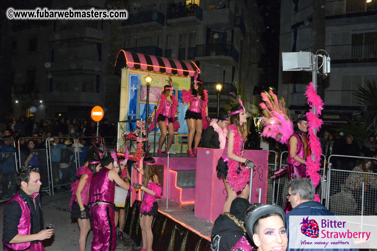 Pre-Show Carnival Parade at TES Sitges