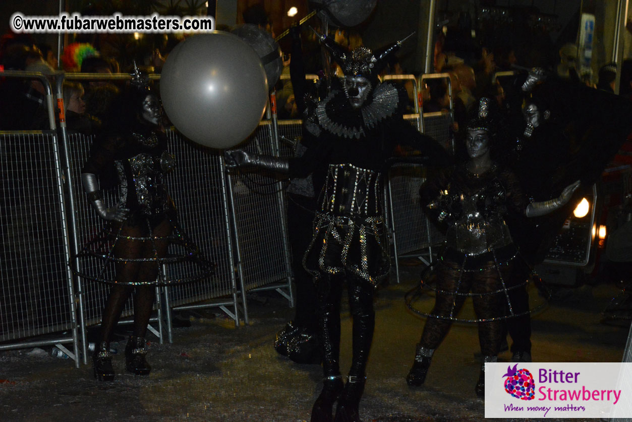 Pre-Show Carnival Parade at TES Sitges