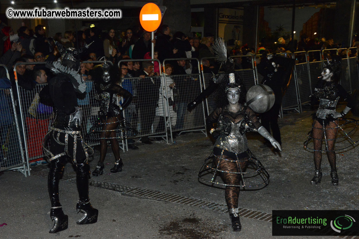 Pre-Show Carnival Parade at TES Sitges