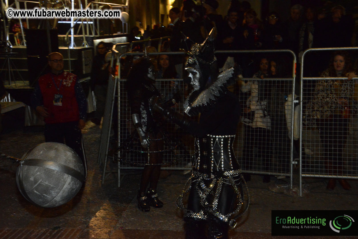 Pre-Show Carnival Parade at TES Sitges