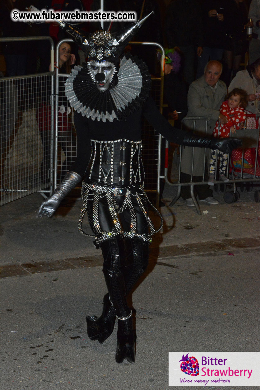 Pre-Show Carnival Parade at TES Sitges