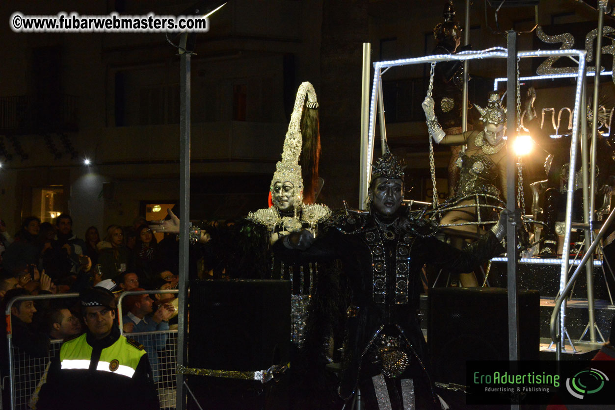 Pre-Show Carnival Parade at TES Sitges