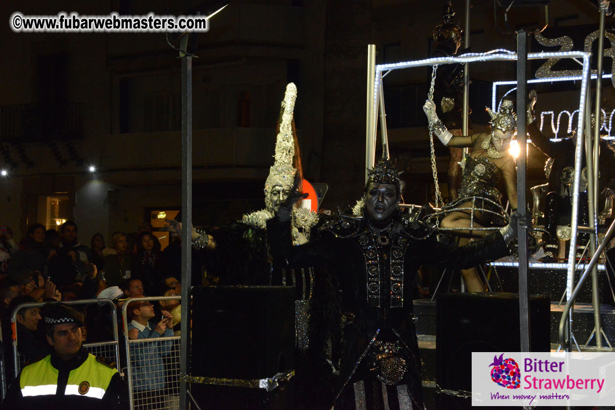 Pre-Show Carnival Parade at TES Sitges