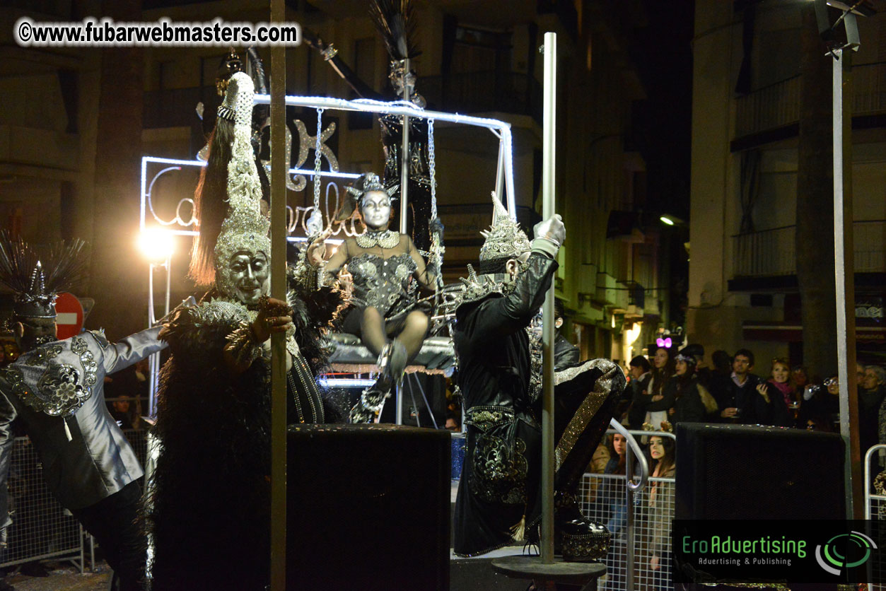 Pre-Show Carnival Parade at TES Sitges