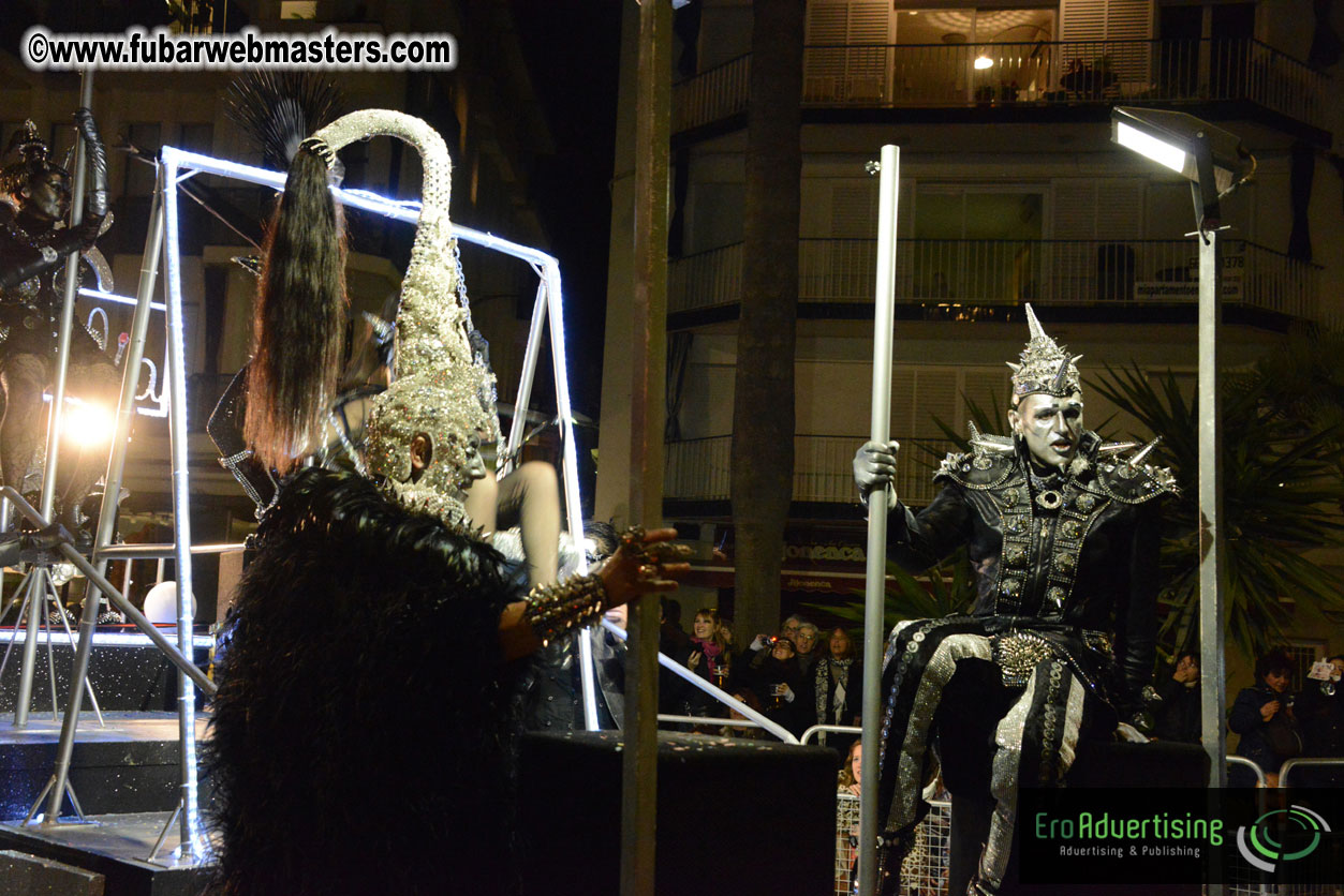 Pre-Show Carnival Parade at TES Sitges