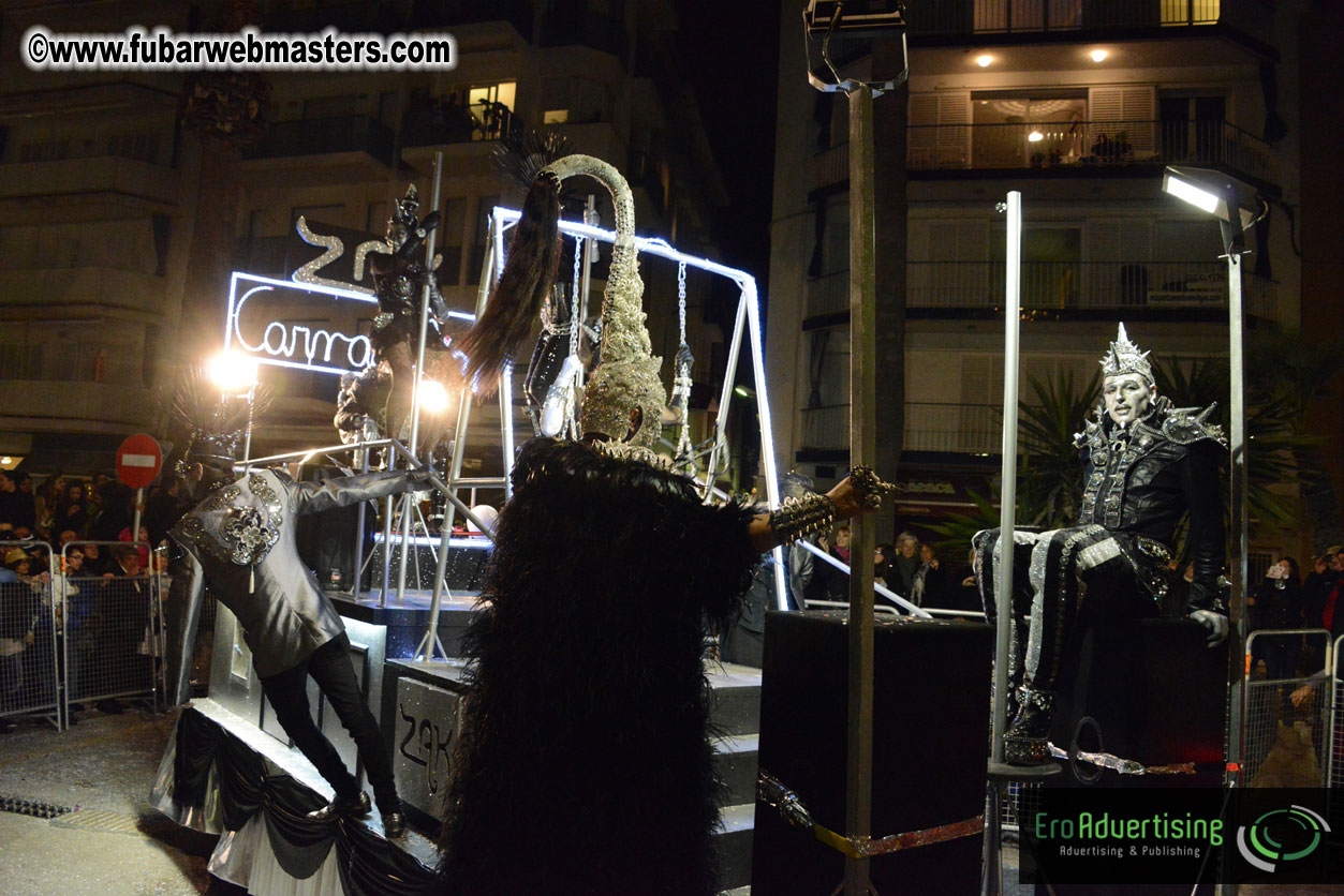 Pre-Show Carnival Parade at TES Sitges