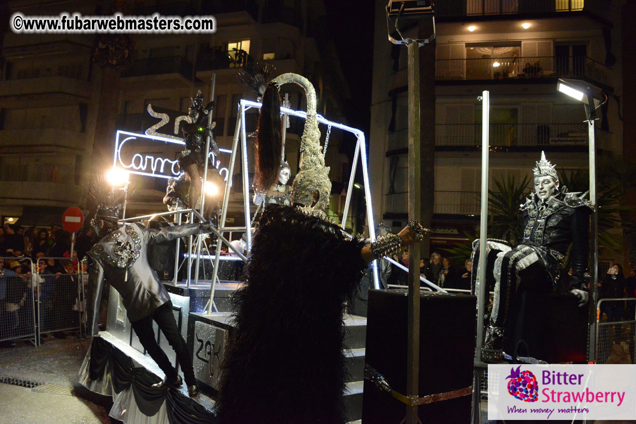 Pre-Show Carnival Parade at TES Sitges