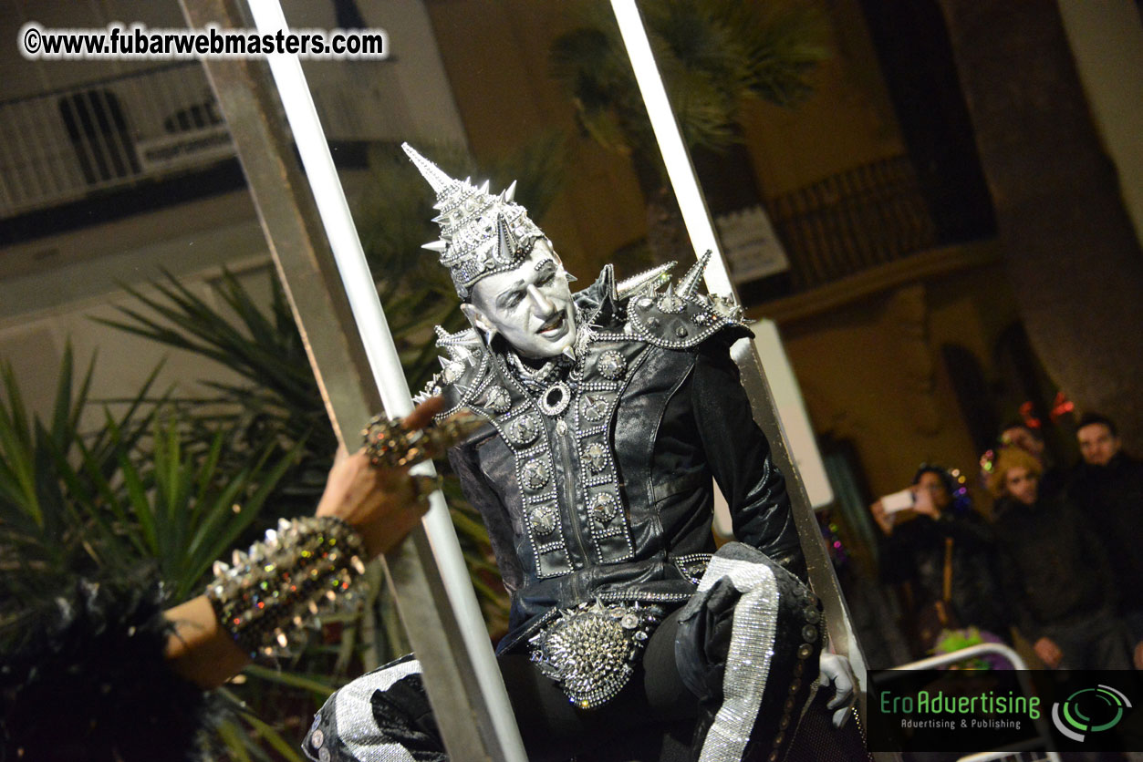 Pre-Show Carnival Parade at TES Sitges