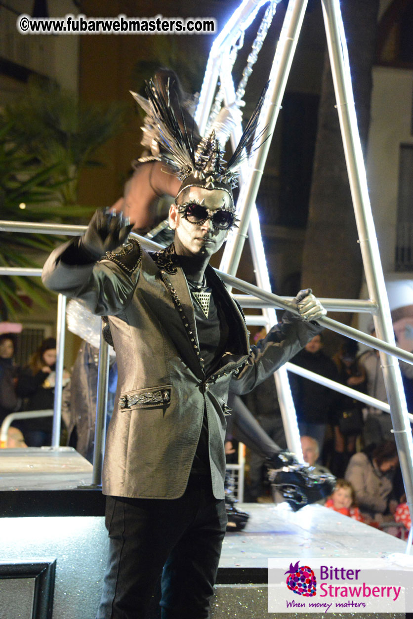 Pre-Show Carnival Parade at TES Sitges