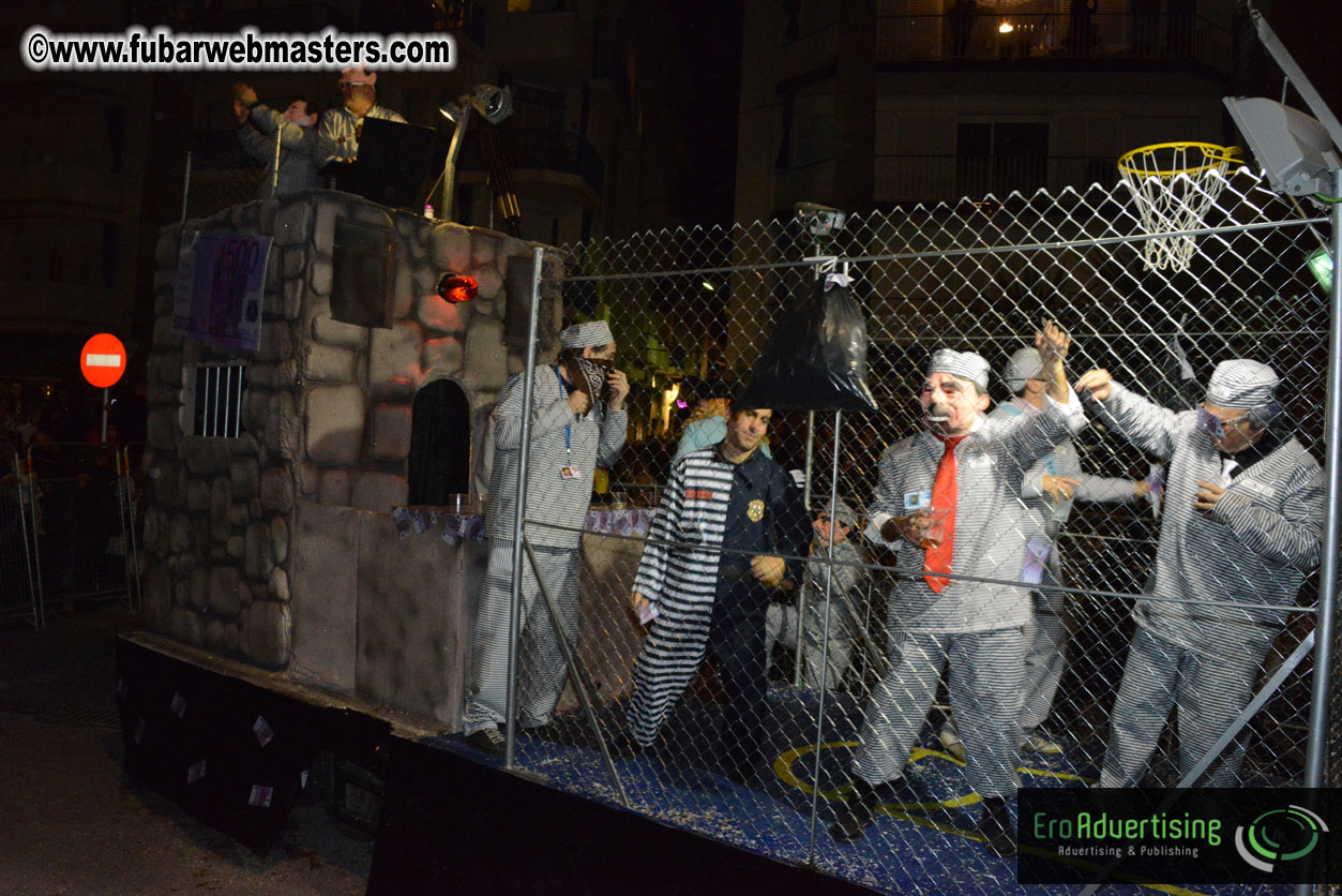 Pre-Show Carnival Parade at TES Sitges