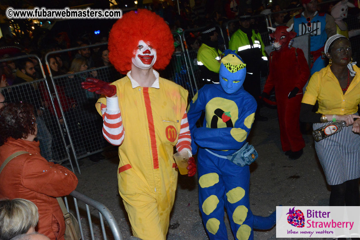 Pre-Show Carnival Parade at TES Sitges