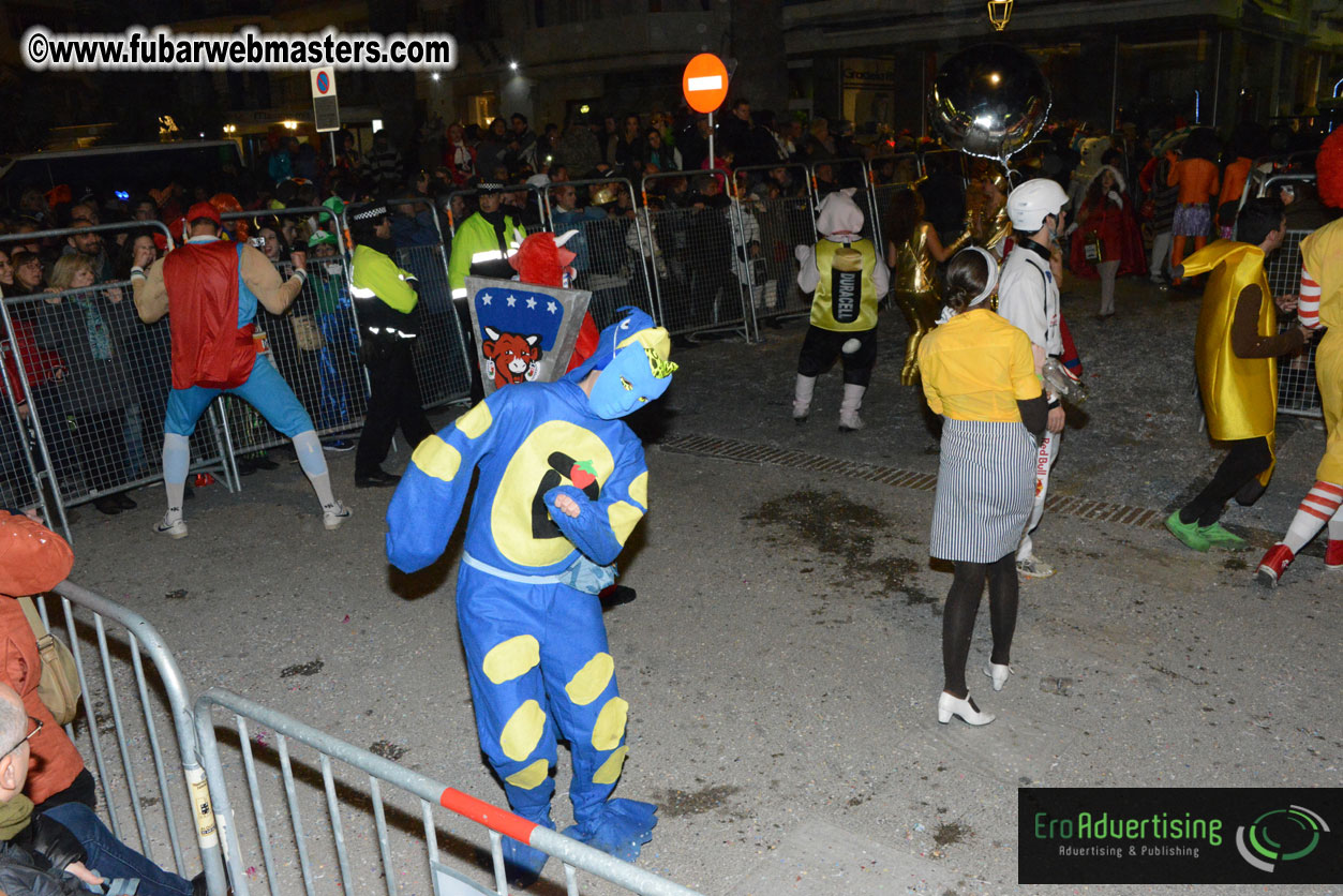 Pre-Show Carnival Parade at TES Sitges