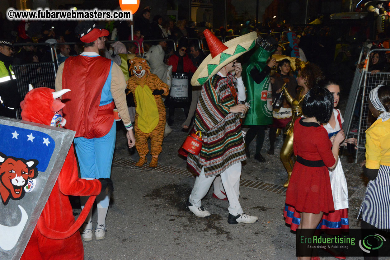 Pre-Show Carnival Parade at TES Sitges