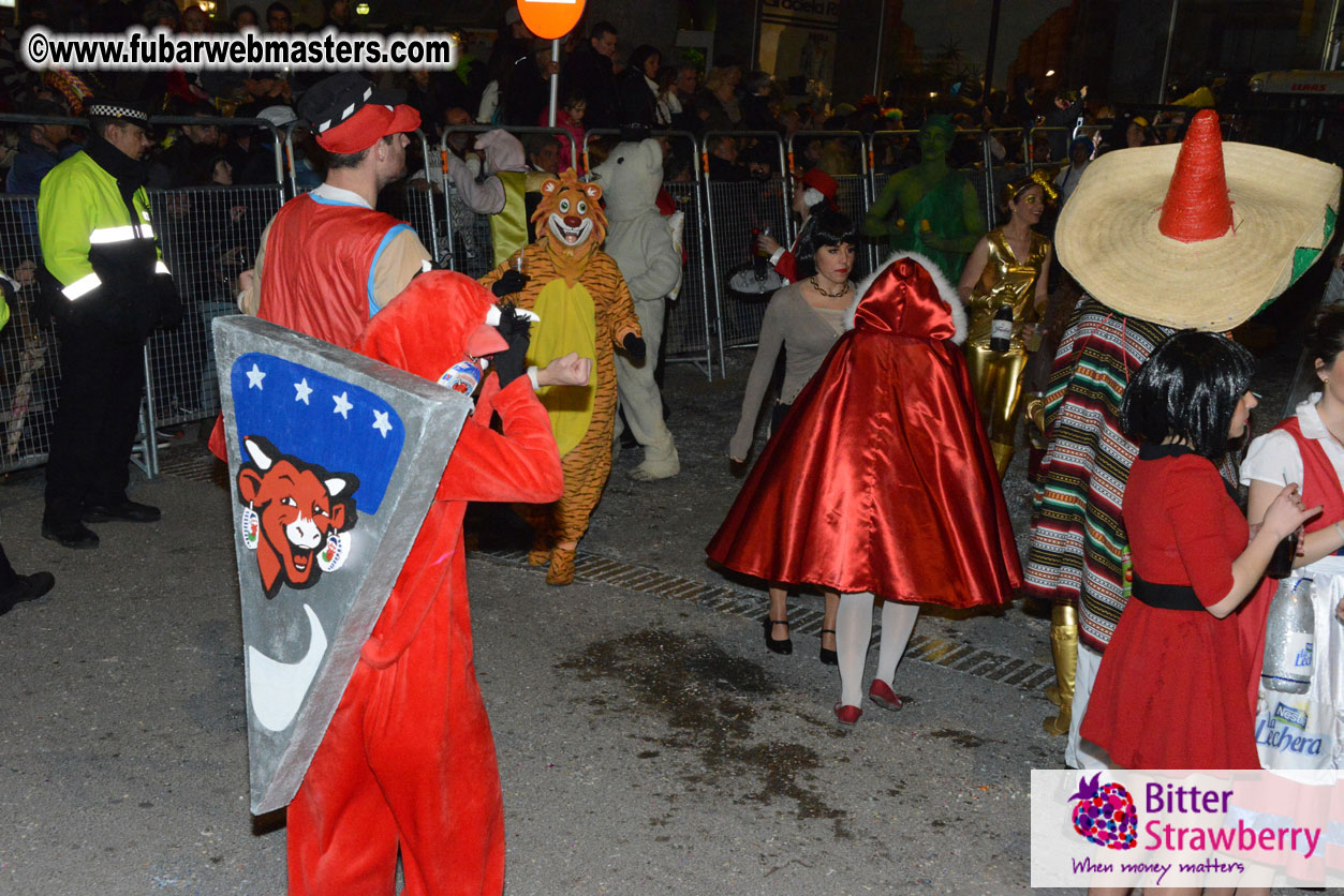 Pre-Show Carnival Parade at TES Sitges