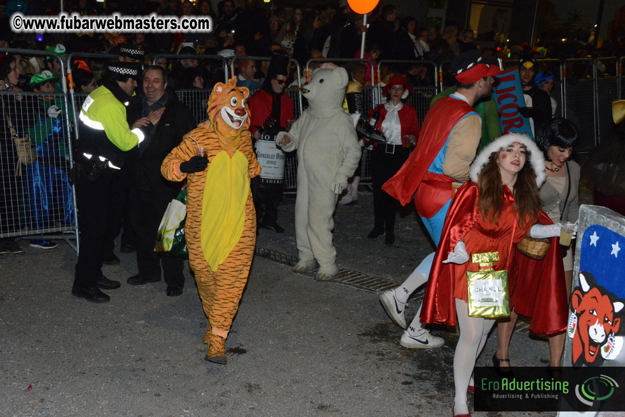 Pre-Show Carnival Parade at TES Sitges