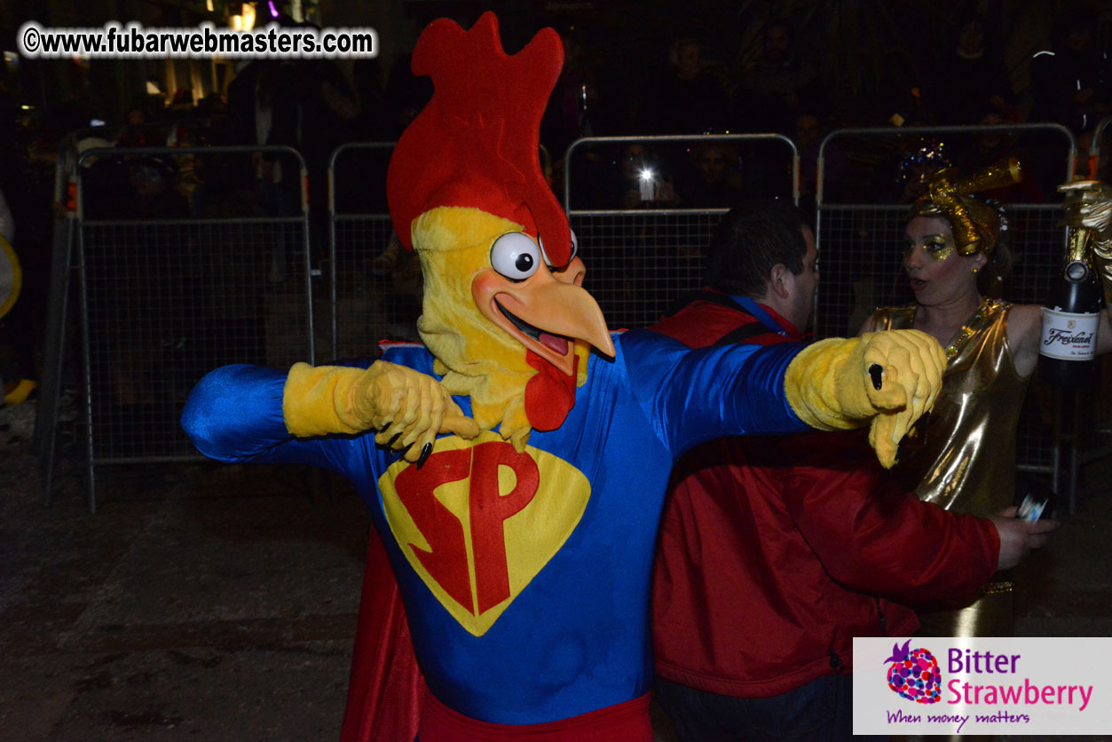 Pre-Show Carnival Parade at TES Sitges