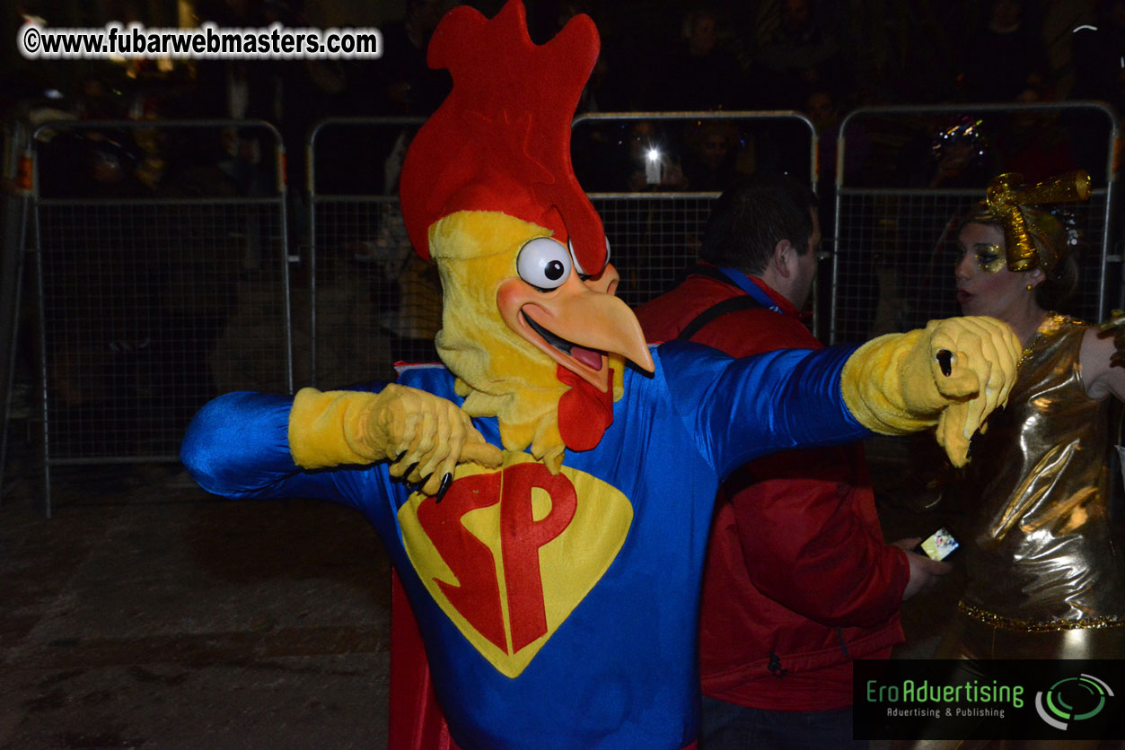 Pre-Show Carnival Parade at TES Sitges