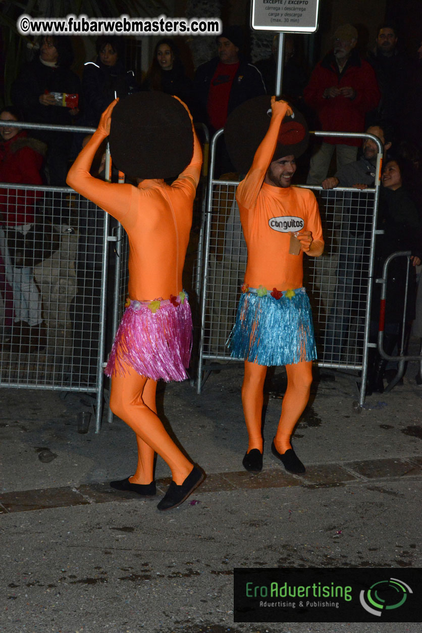 Pre-Show Carnival Parade at TES Sitges