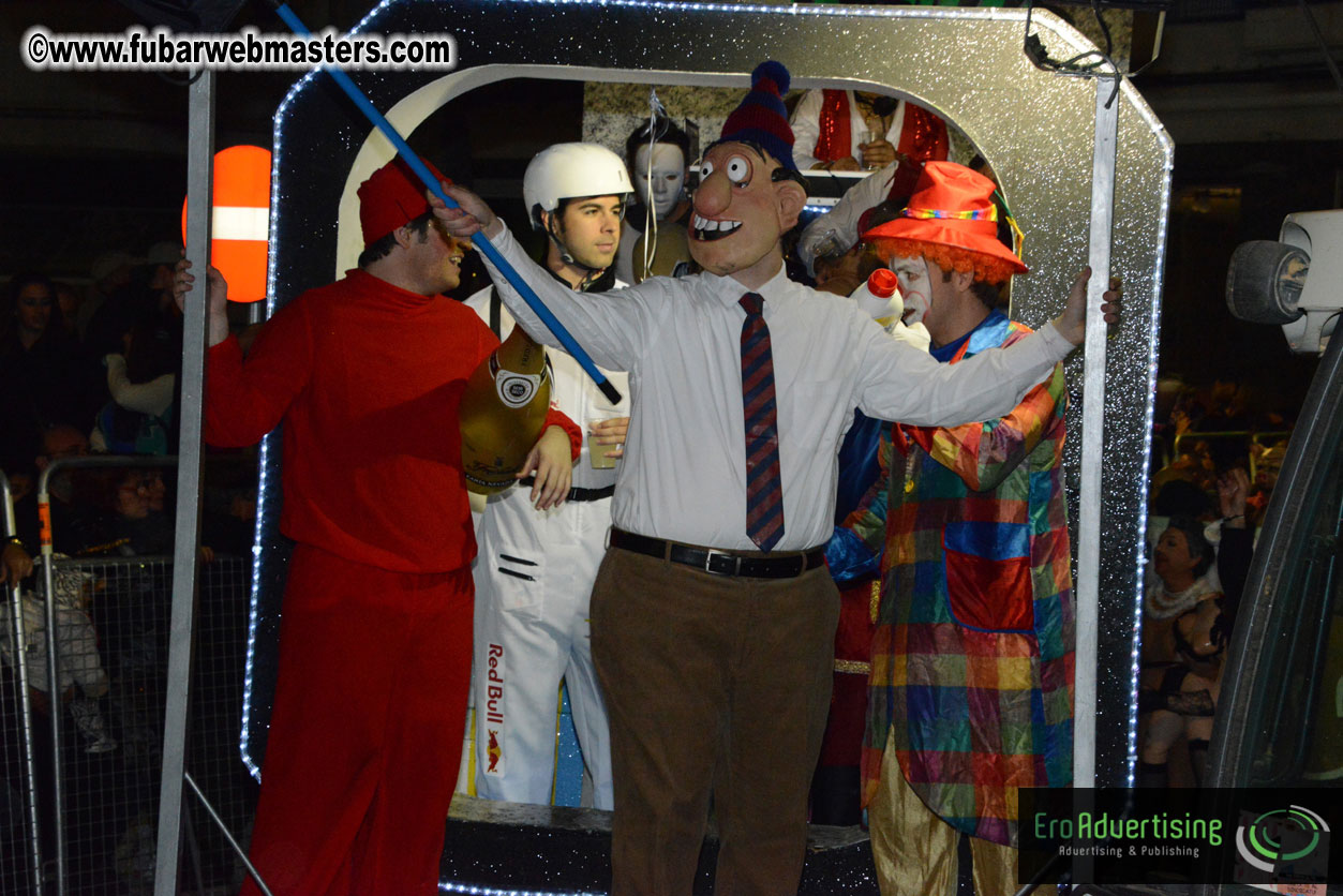 Pre-Show Carnival Parade at TES Sitges