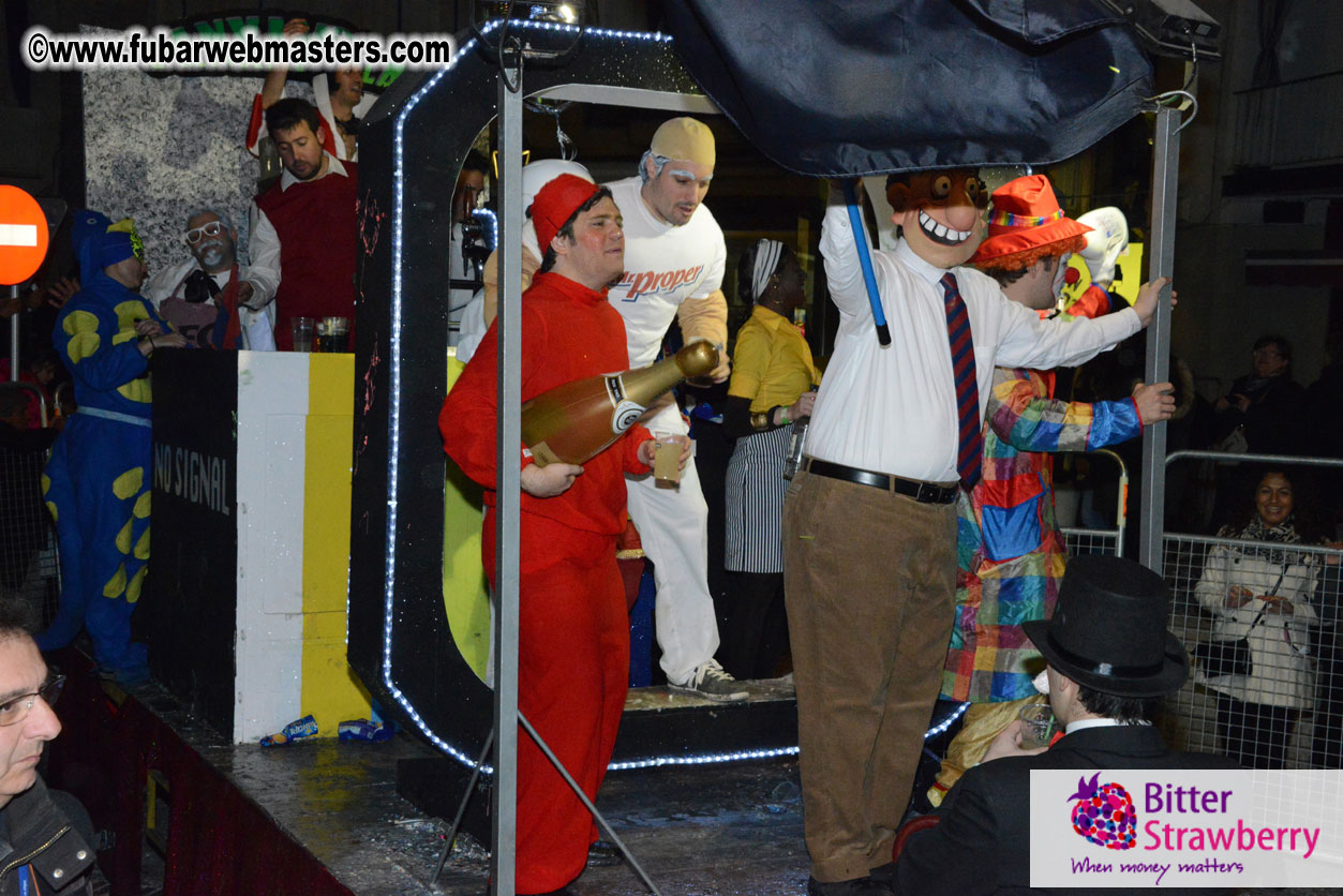 Pre-Show Carnival Parade at TES Sitges