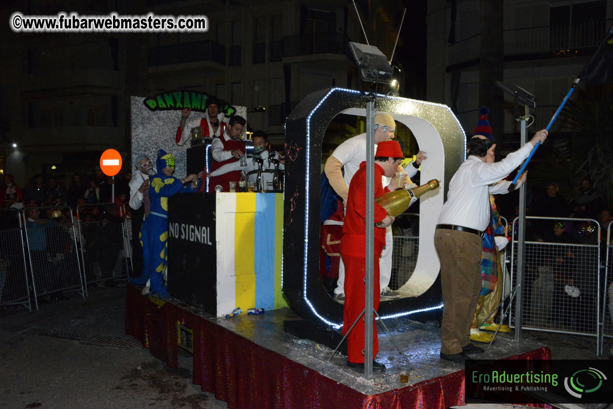 Pre-Show Carnival Parade at TES Sitges