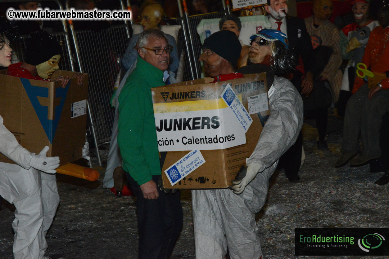 Pre-Show Carnival Parade at TES Sitges