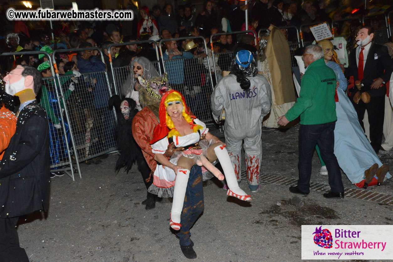 Pre-Show Carnival Parade at TES Sitges