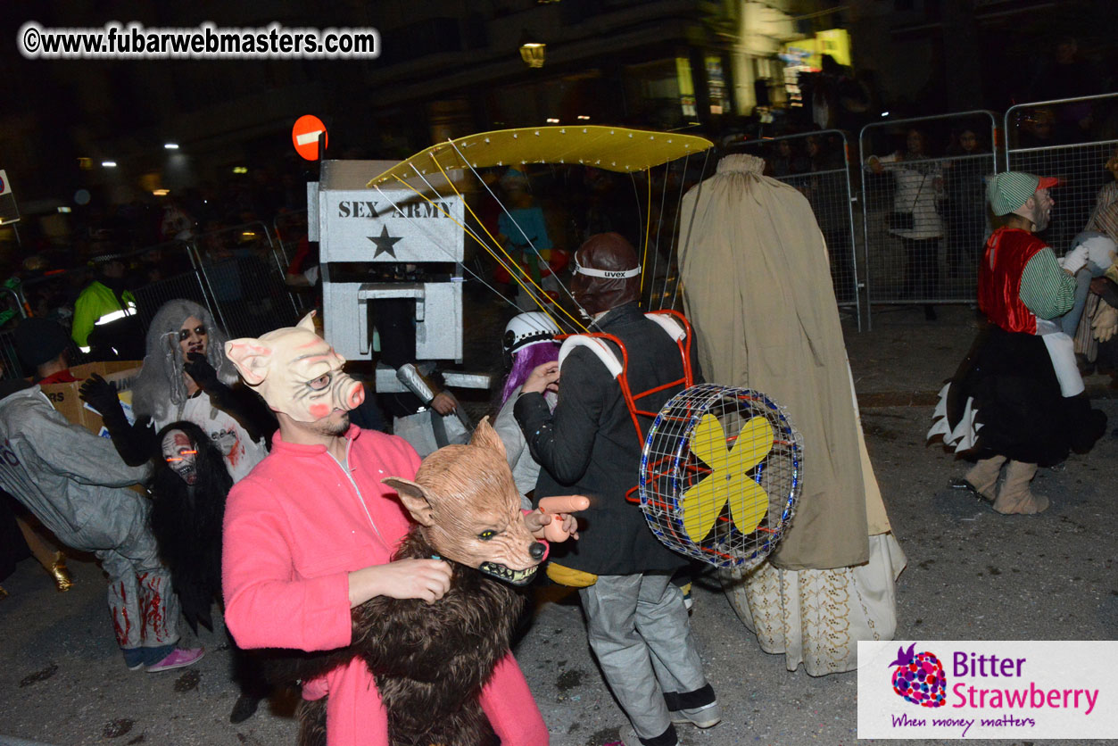 Pre-Show Carnival Parade at TES Sitges