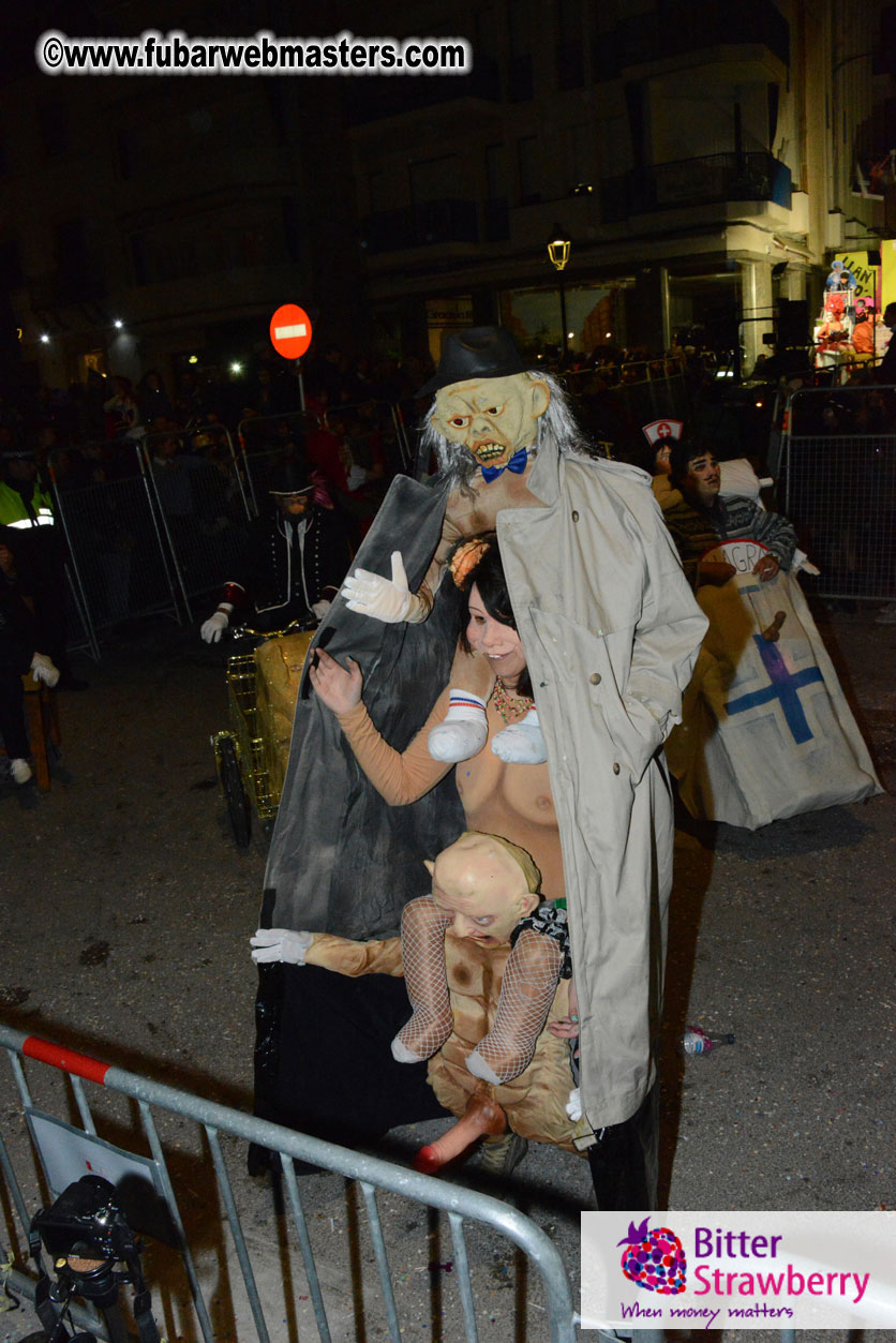 Pre-Show Carnival Parade at TES Sitges