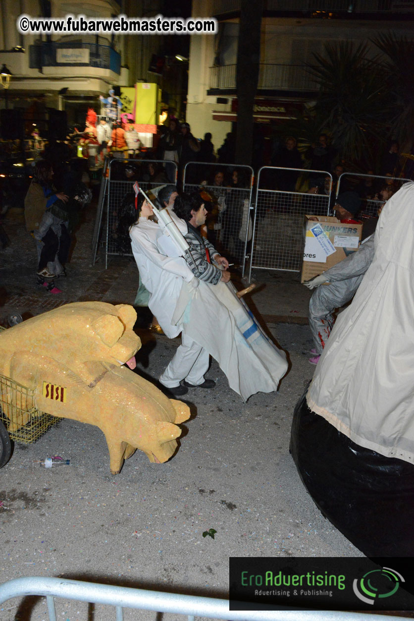 Pre-Show Carnival Parade at TES Sitges