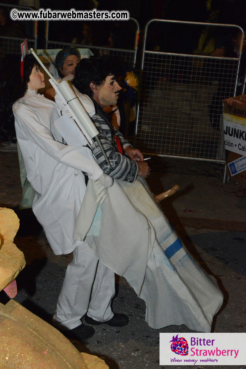 Pre-Show Carnival Parade at TES Sitges